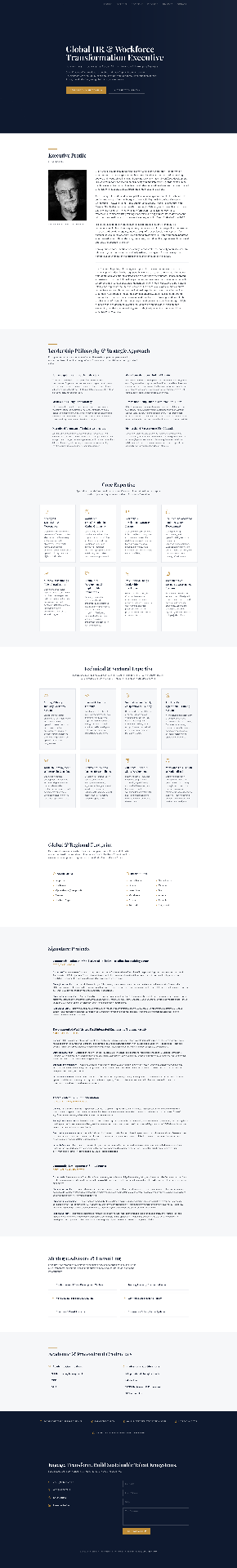 Screenshot of Erich Katzke website by Big Mood Agency
